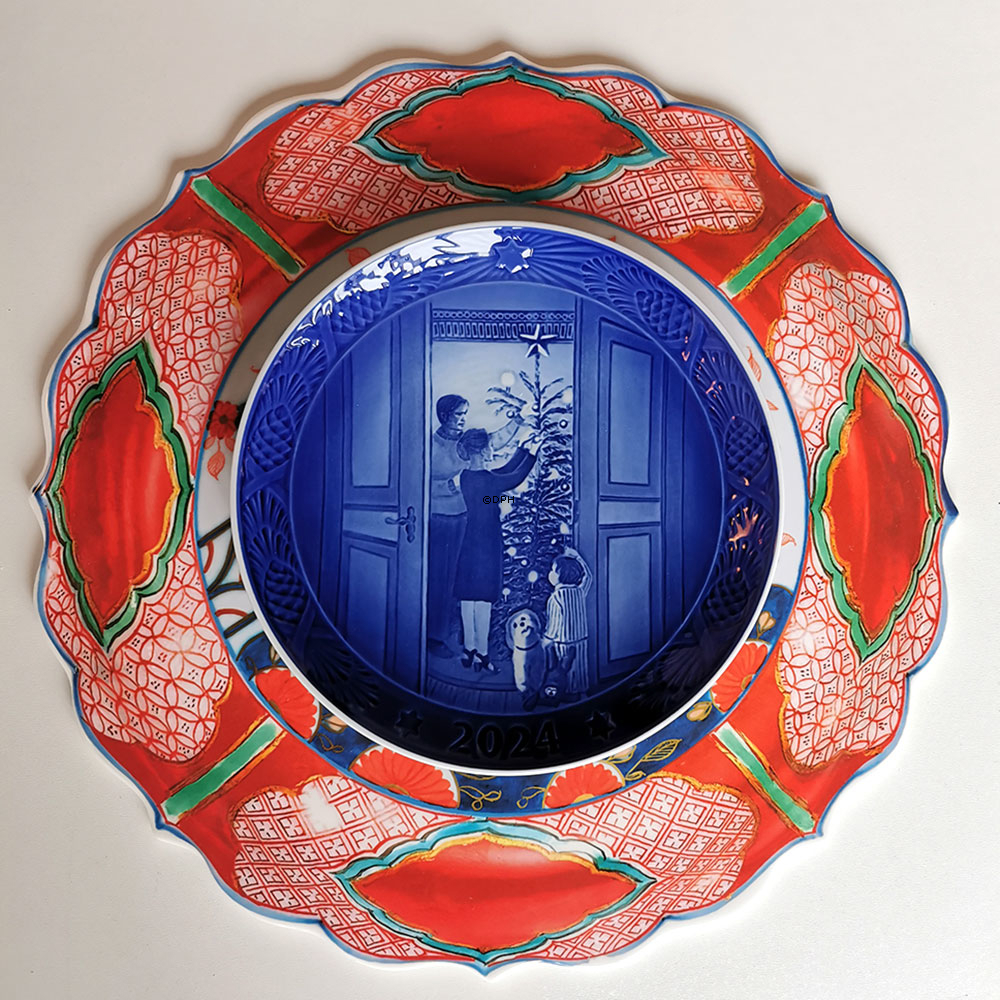 Juleforventning, 2024 Royal Copenhagen Juleplatte