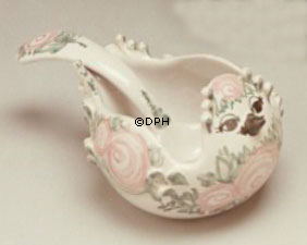 Wiinblad salat fugl, hånddekoreret, blå/hvid eller multi colour