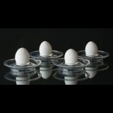 Revolit æggebæger i klar plast - sæt af 4 stk.
