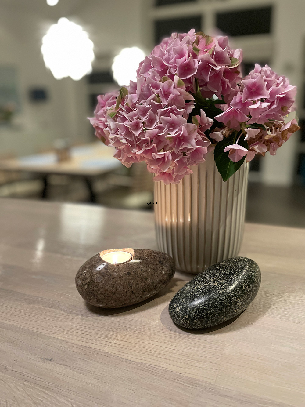 Sten, 1 stk. - Dekorativ poleret og vasket natursten 8-17cm