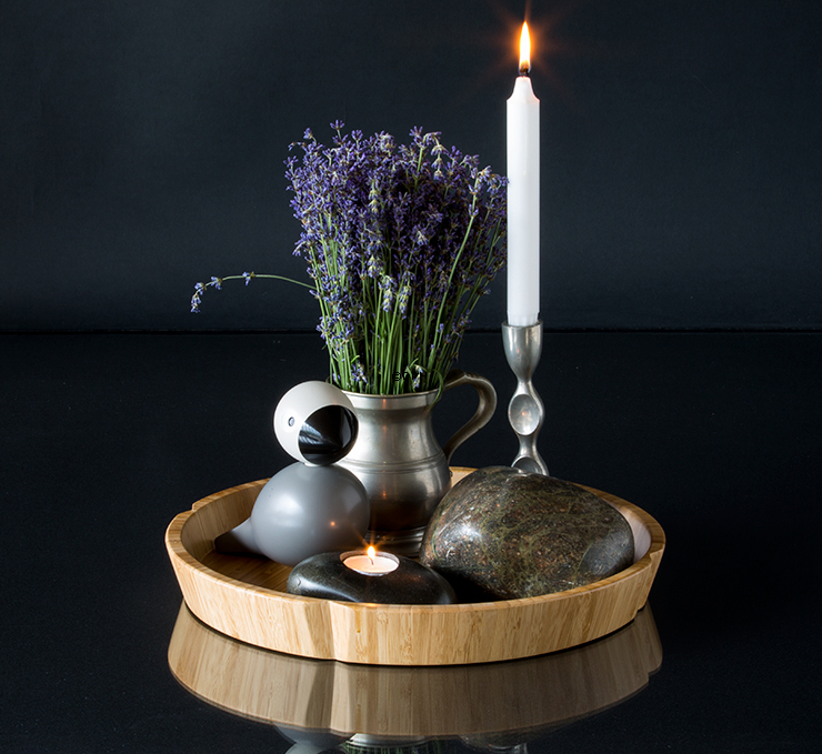 Sten, 1 stk. - Dekorativ poleret og vasket natursten 8-17cm