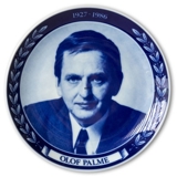 Mindeplatte Olof Palme 1927-1986
