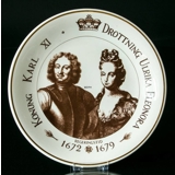 Schwedische königliche Paare Karl XI und Ulrika Eleonora 1672-1679