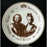 Swedish Royal Couples Karl XI and Ulrika Eleonora 1672-1679