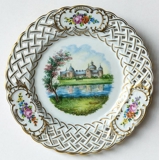 Swedish Castles Cake Plate No. 5 Kalmar Castle