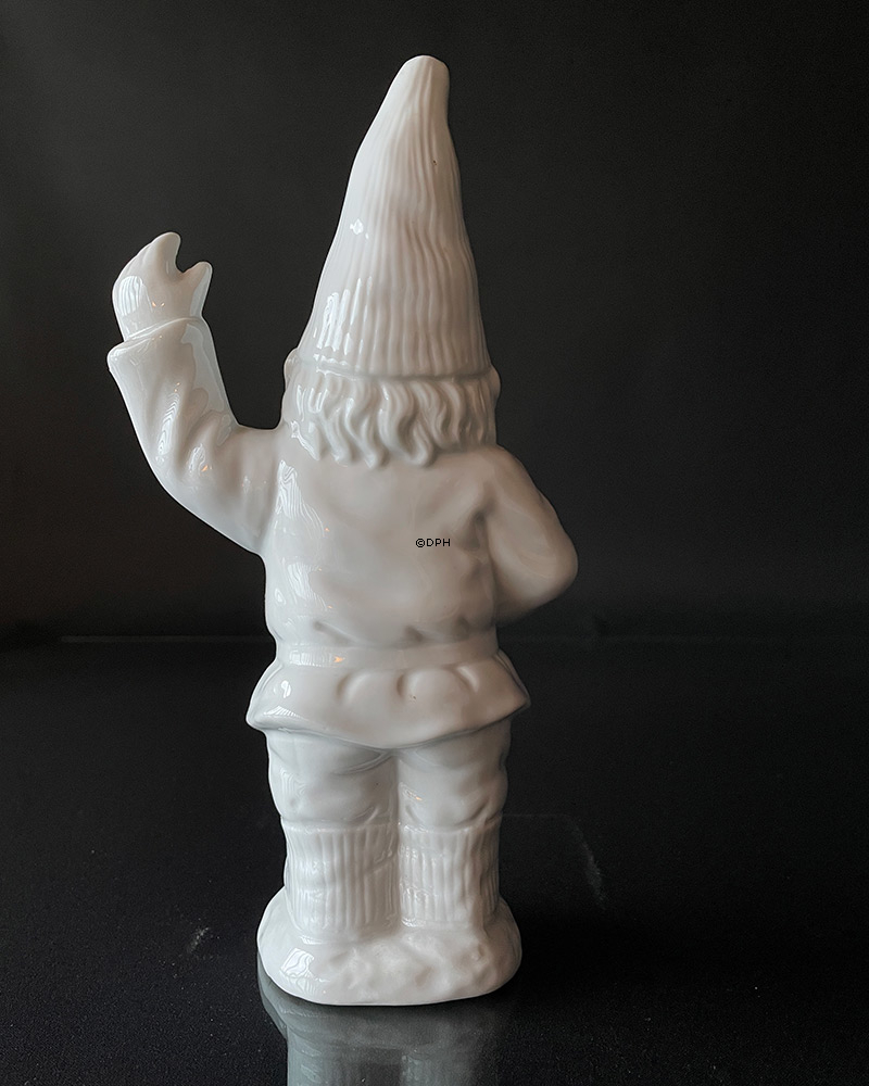 Hvid Julemand / julefigur (velegnet til porcelænsmaling)