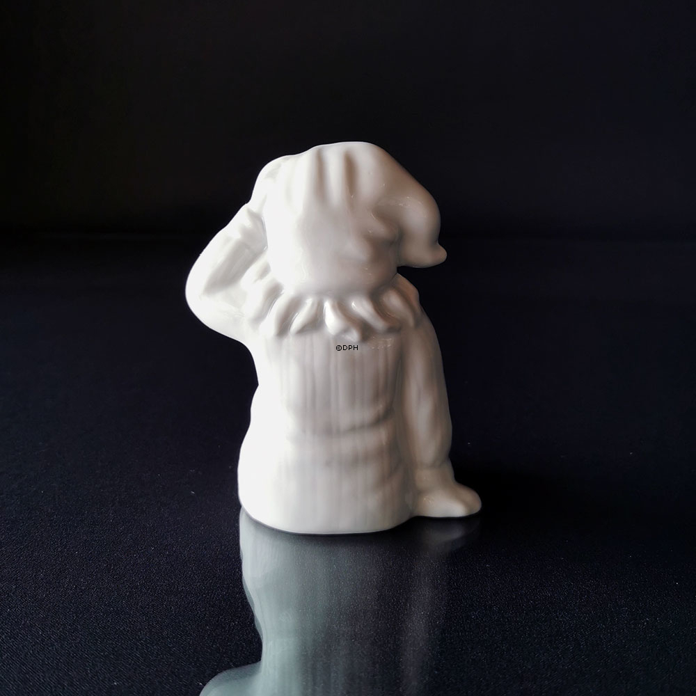 Hvid Julemand / julefigur (velegnet til porcelænsmaling)