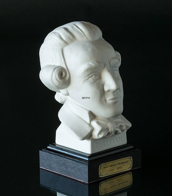 Goebel Bavaria buste af Carl Mikael Bellmann