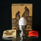 1977 Scandia Pewter Egg Cup, Leghorn