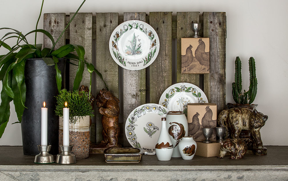 1977 Scandia Tin æggebæger, Leghorn høns