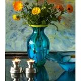 1979 Scandia Tin candlestick, Daisy