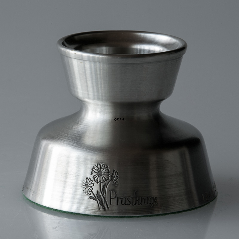 1979 Scandia Tin lysestage, Hvid okseøje