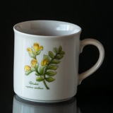 Swedish Landscape Flower Mug Västerbotten Pedicularis Sceptrum-carolinum