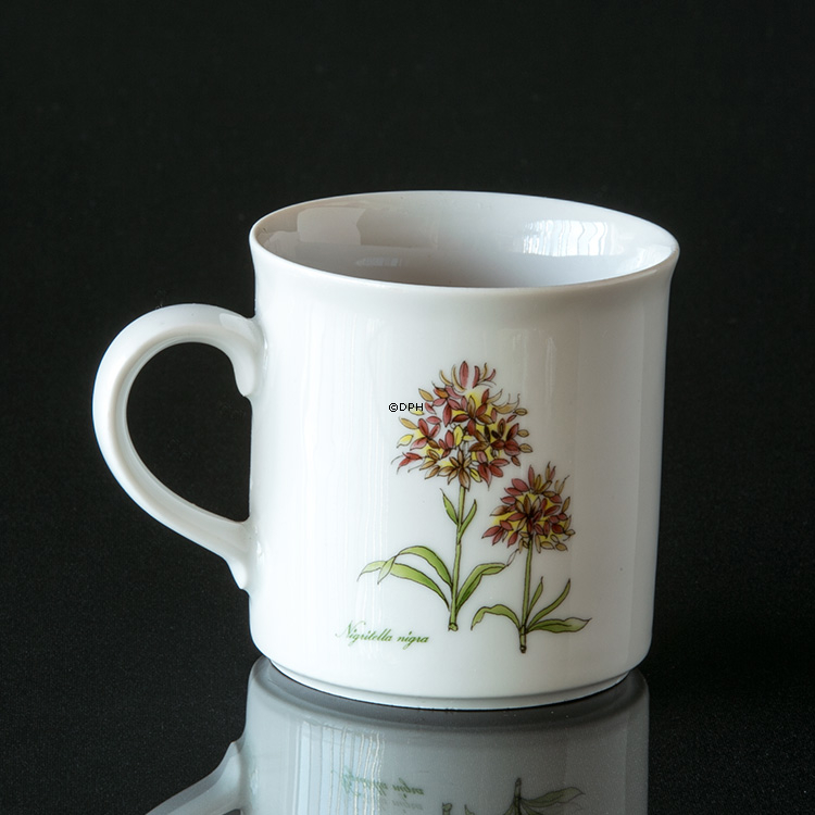 Svenske Landskabsblomster krus Jämtland Brunkulle