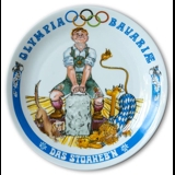 Seltmann Olympia Bavariae plate 1972 Das Stoaheb'n