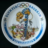 Seltmann Olympia Bavariae plate 1972 Das Lukashau'n