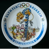 Seltmann Olympia Bavariae Teller 1972 Das Lukashau'n