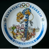 Seltmann Olympia Bavariae plate 1972 Das Lukashau'n