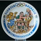 Seltmann Olympia Bavariae plate 1972 Das Preisschnupf'n