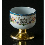 1980 Steinböck Easter egg cup, blue