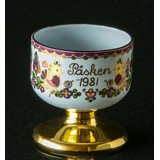 1981 Steinböck Easter egg cup, purple