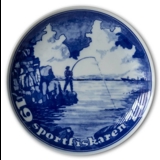 1977 Stockbild Sports Fisherman plate