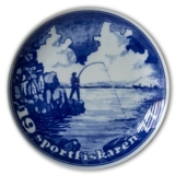 1977 Stockbild Sports Fisherman plate