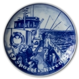 1981 Stockbild Sports Fisherman plate