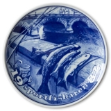 1982 Stockbild Sports Fisherman plate