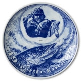 1985 Stockbild Sports Fisherman plate