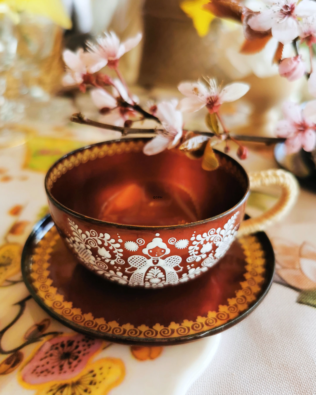 1977 Steinböck morsdagkop rød