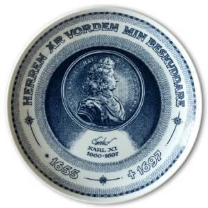 Møntplatte Nr. 15 Svensk Karl XI | År 1977 | Nr. SSR15 | DPH Trading