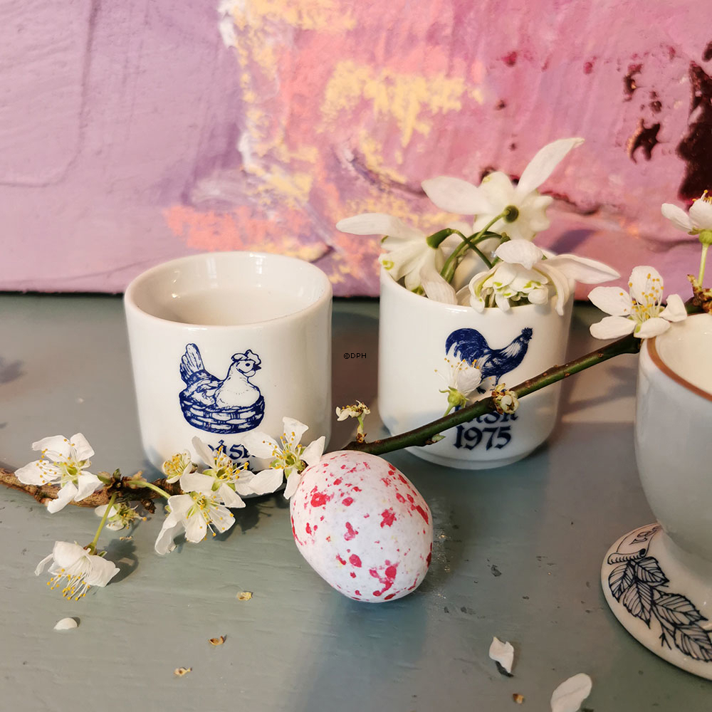 1975 Stockbild Påske æggebæger, hane