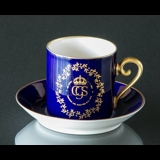 Hackefors Cobalt Blue Royal Cup Prince Carl Philip Born 13-5-1979