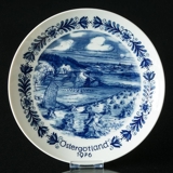 1976 Seltmann Swedish Landscape Plate Östergötland / East Gothland