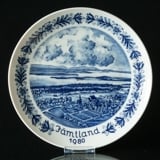 1980 Seltmann Swedish Landscape Plate Jämtland