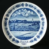 1981 Seltmann Swedish Landscape Plate Öland