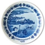 1982 Seltmann Swedish Landscape Plate, Södermanland