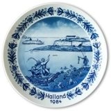 1984 Seltmann Swedish Landscape Plate, Halland