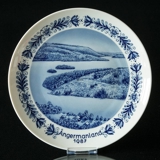 1987 Seltmann Swedish Landscape Plate Ångermanland