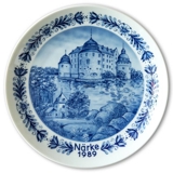 1989 Seltmann Swedish Landscape Plate, Närke