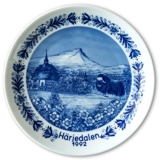 1992 Seltmann Swedish Landscape Plate, Härjedalen