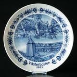 1993 Seltmann Swedish Landscape Plate, Västerbotten