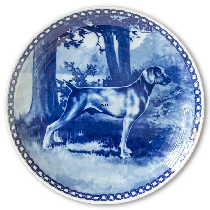 Tove Svendsen Hundeplatte, Weimaraner
