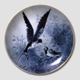 Tove Svendsen, Bird plate Swallow 1981