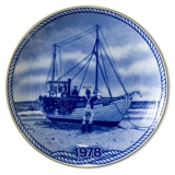 1978 Tove Svendsen Fishing plate
