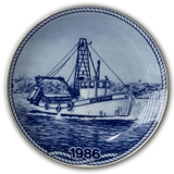 1986 Tove Svendsen Fishing plate