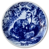 1978 Tove Svendsen, Hunting plate, Pine Marten