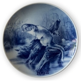 1982 Tove Svendsen, Hunting plate, animal