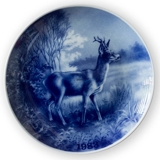 1983 Tove Svendsen, Hunting plate, animal